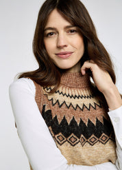 Dubarry Doyle Fair Isle Väst - Oat Multi