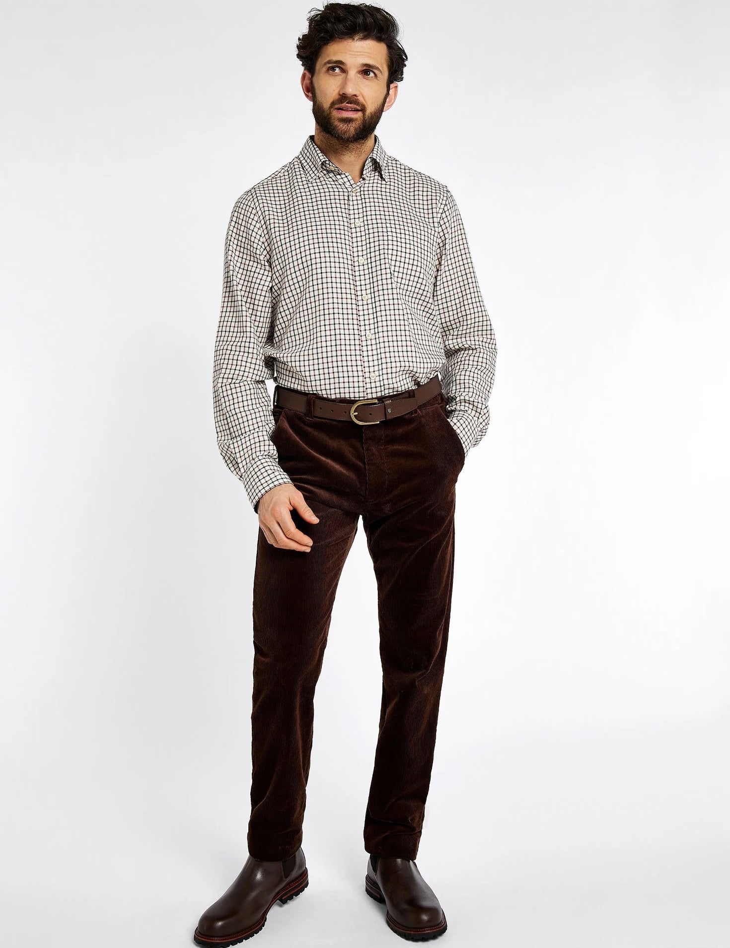 Dubarry Stride Brown - Manchesterbyxor Herr 