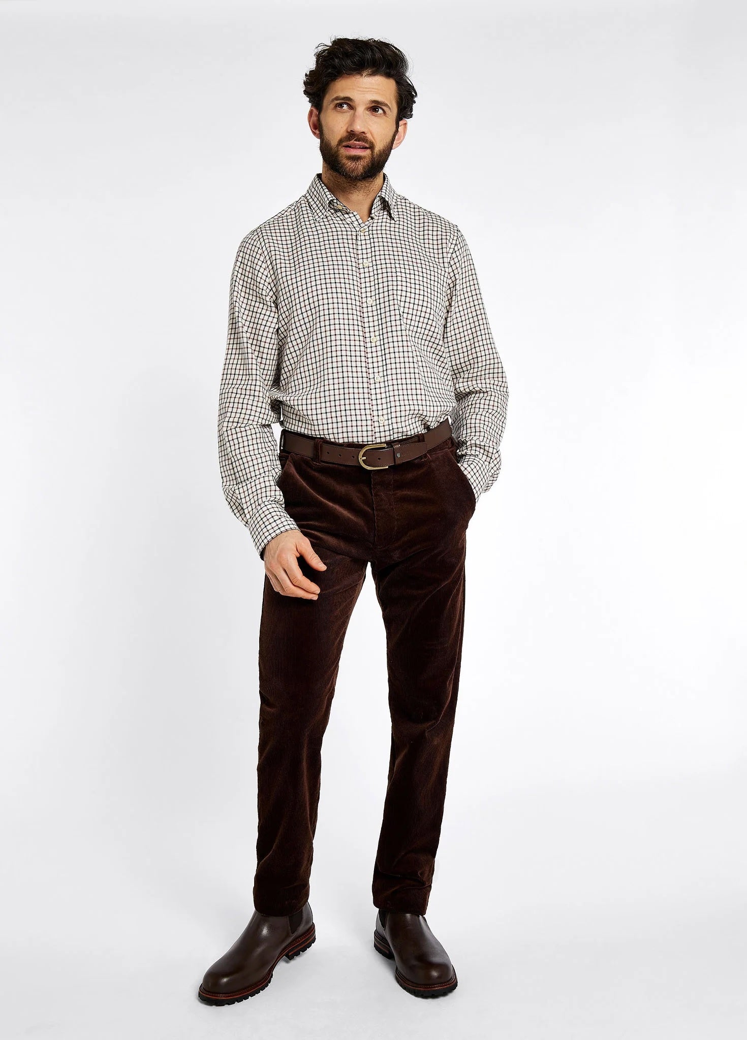 Dubarry Stride Brown - Manchesterbyxor Herr 