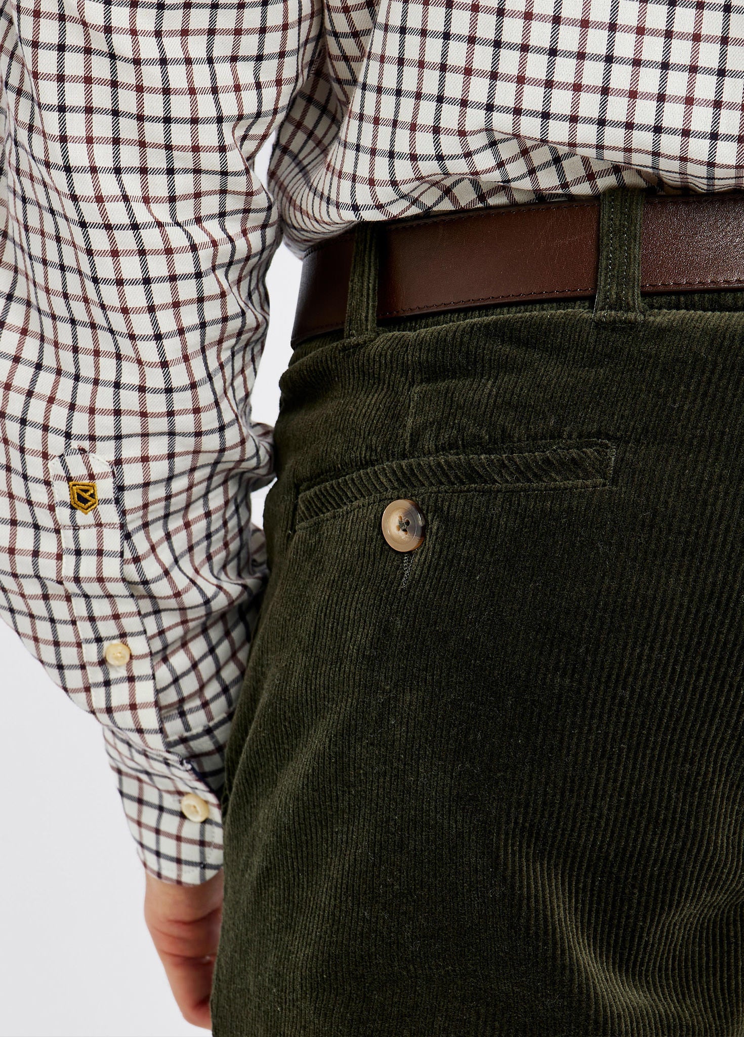 Dubarry Stride Olive - Manchesterbyxor Herr
