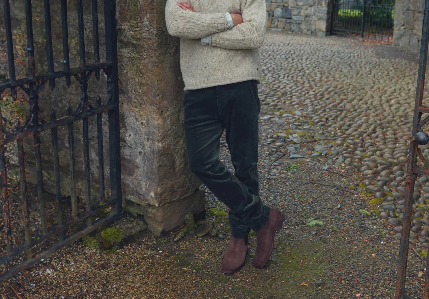 Dubarry Stride Olive - Manchesterbyxor Herr