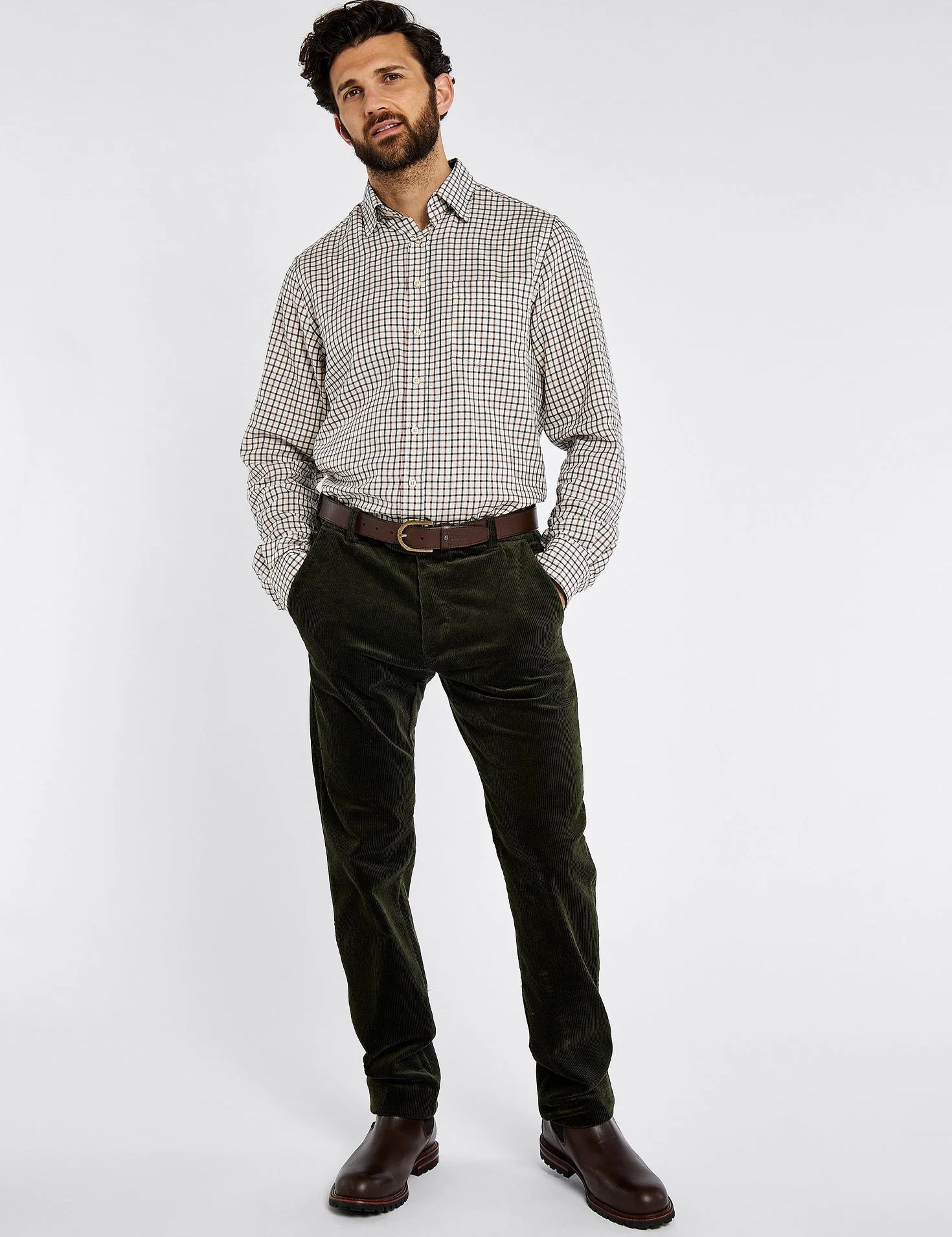 Dubarry Stride Olive - Manchesterbyxor Herr