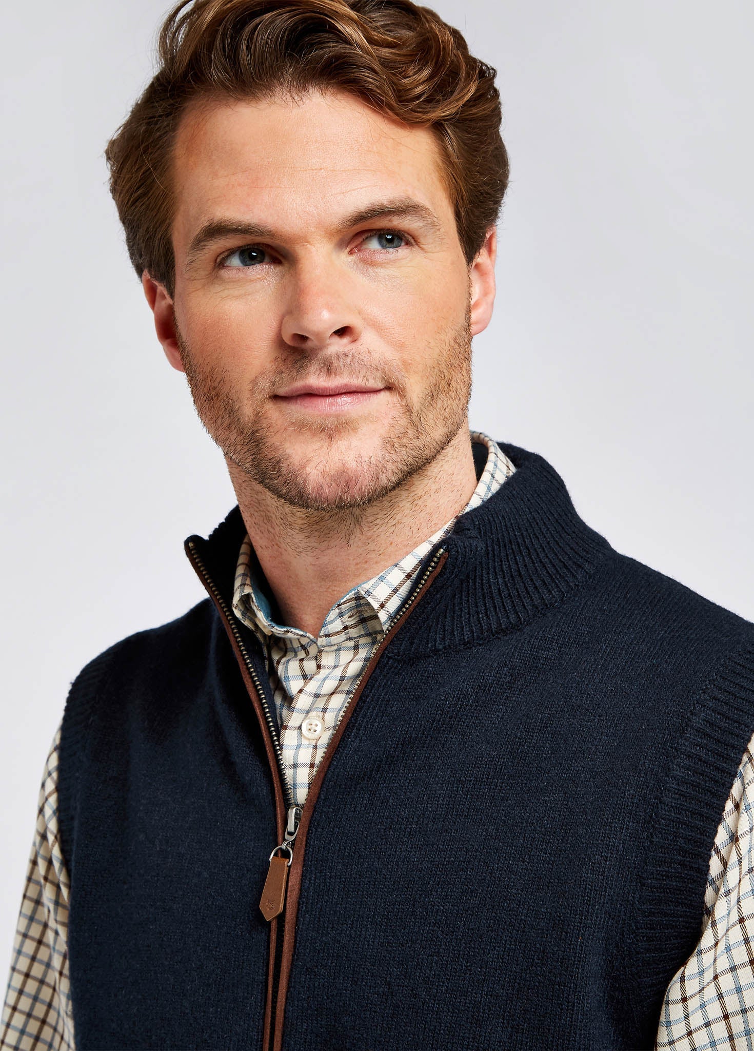 Dubarry Upperwood Bodywarmer Navy - Stickad Väst