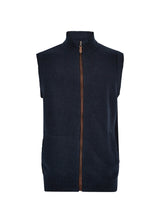 Upperwood Bodywarmer Navy - Stickad Väst