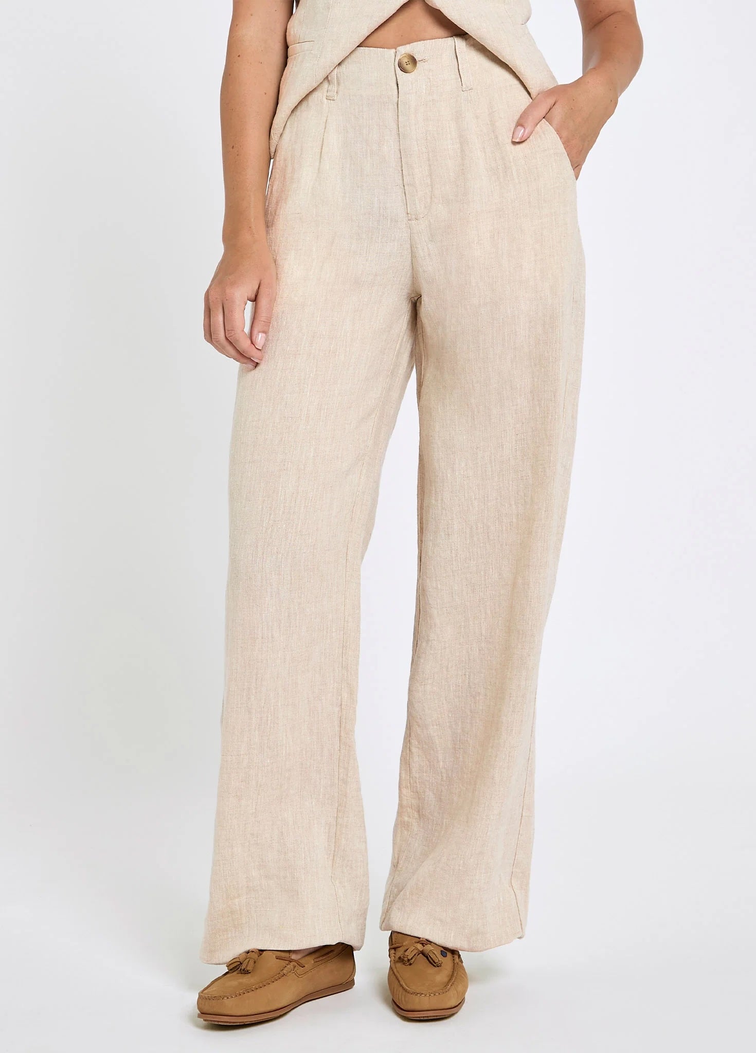 Dubarry Kelby Linnebyxor - Oatmeal