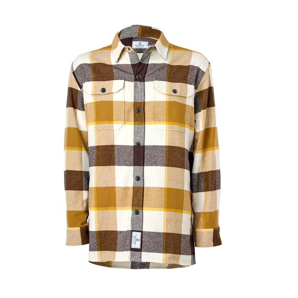 Flanellskjorta - Overshirt Brown - Scandinavian Settler