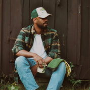 Flanellskjorta - Overshirt Green - Scandinavian Settler