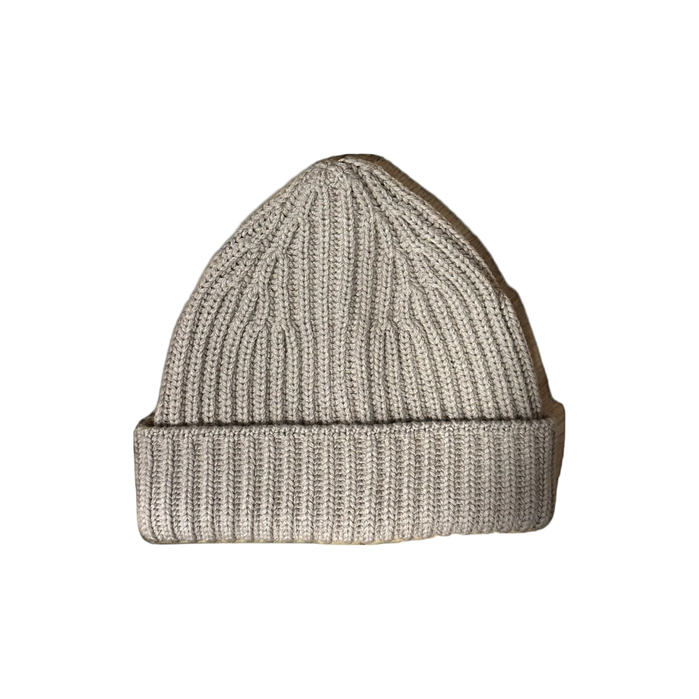 Mössa - Beige Merinoull