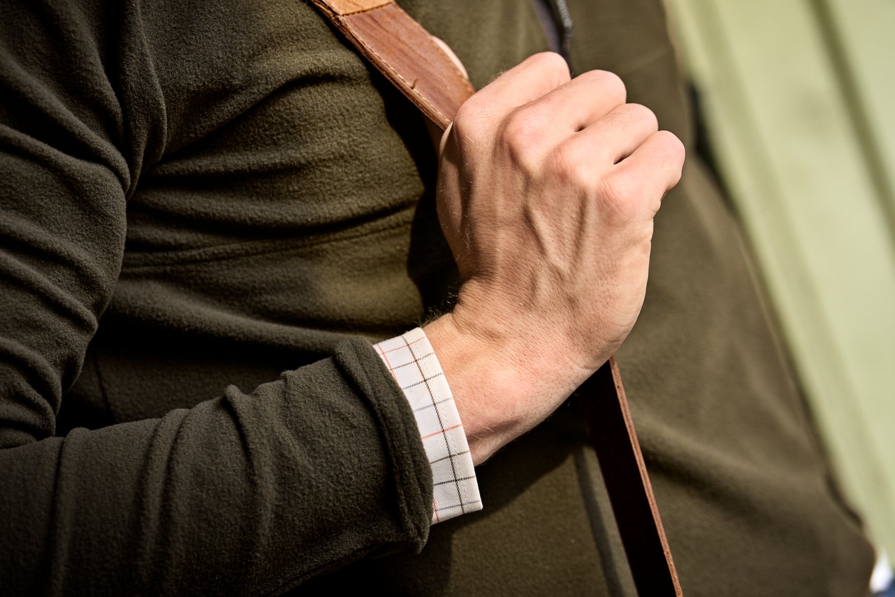 Härkila Fyrr Fleecetröja - Willow Green