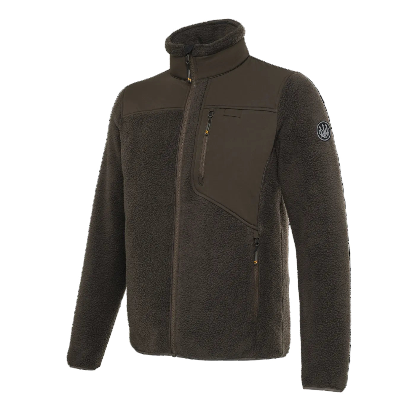 Halifax Sherpa Fleece Jacket - Brown Bark