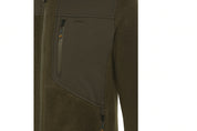 Halifax Sherpa Fleece Jacket - Green Moss