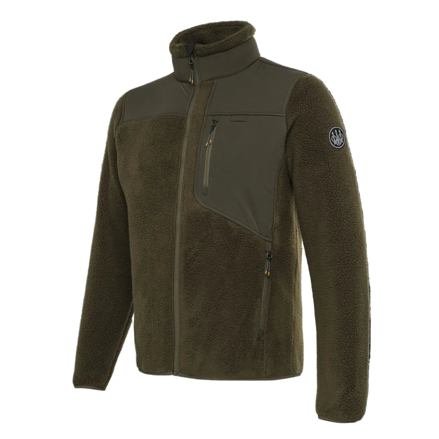 Halifax Sherpa Fleece Jacket - Green Moss