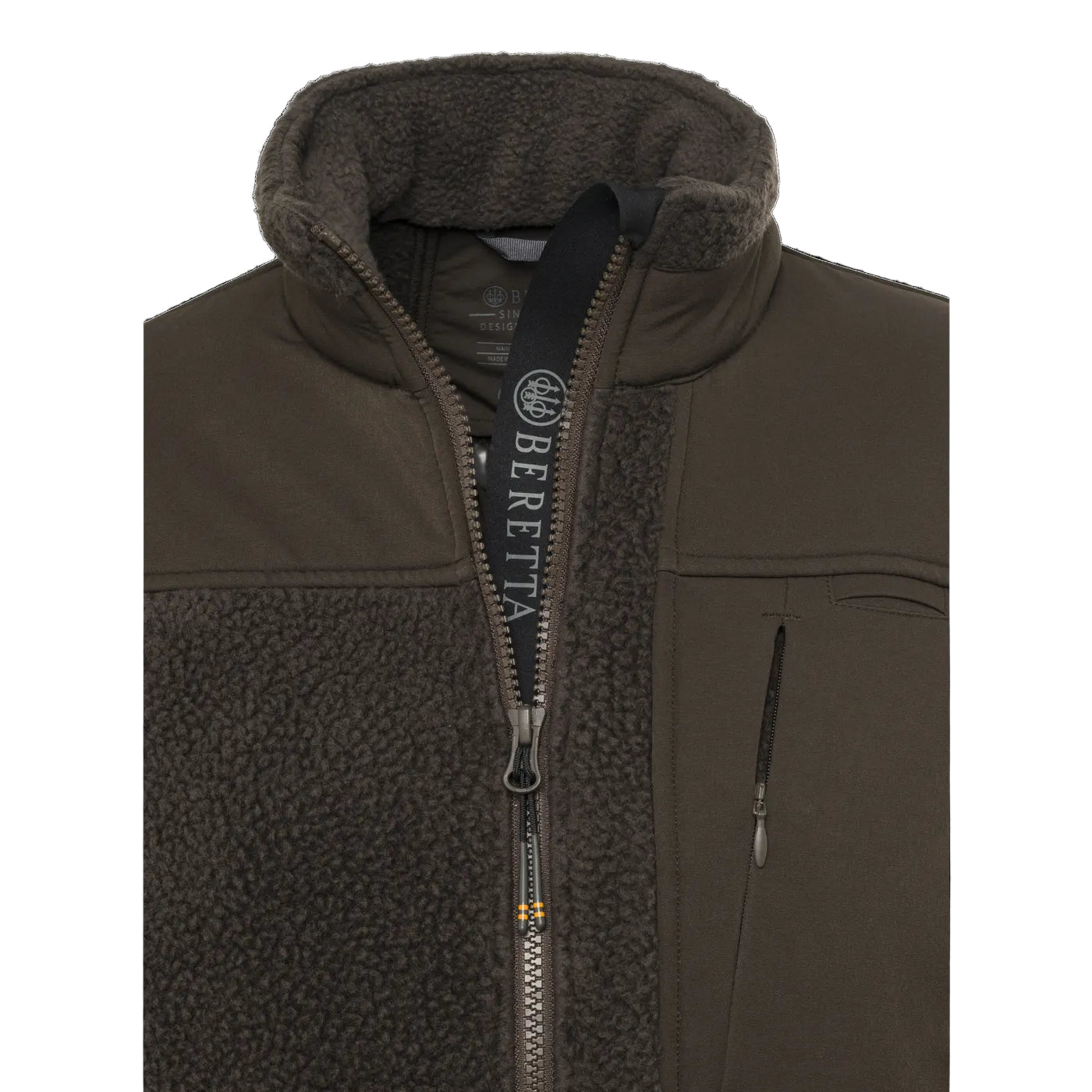 Halifax Sherpa W Fleece Jacket - Brown Bark