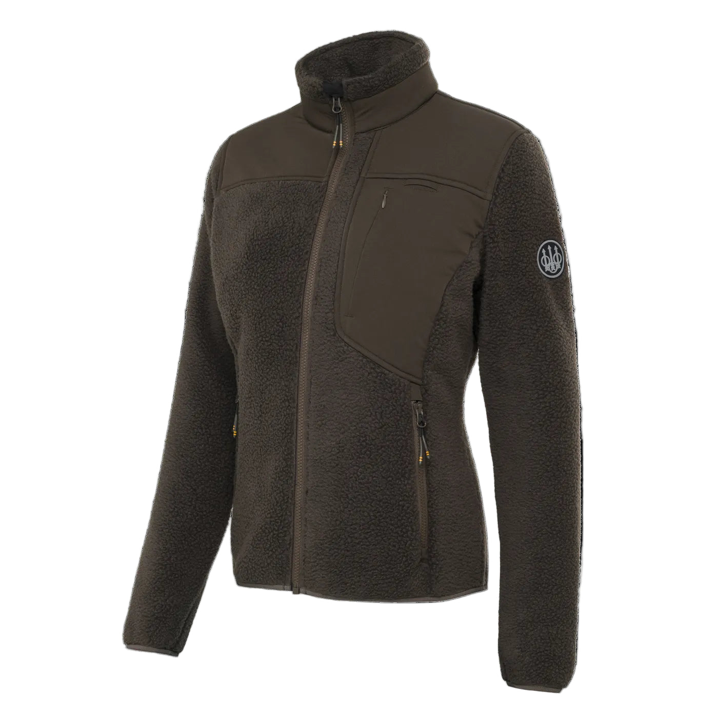 Halifax Sherpa W Fleece Jacket - Brown Bark