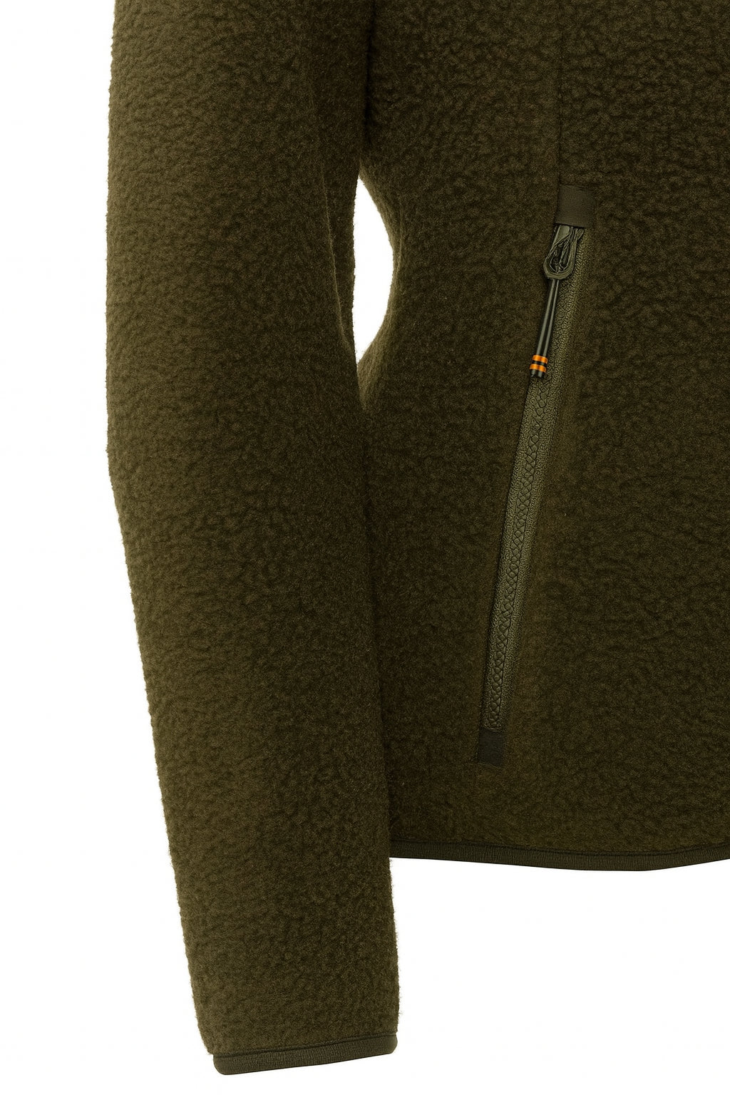 Halifax Sherpa W Fleece Jacket - Green Moss