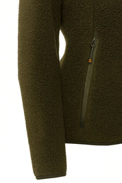Halifax Sherpa W Fleece Jacket - Green Moss