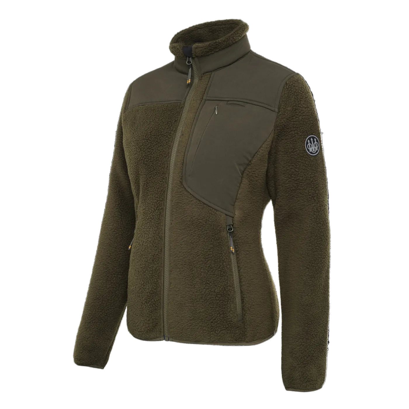 Halifax Sherpa W Fleece Jacket - Green Moss