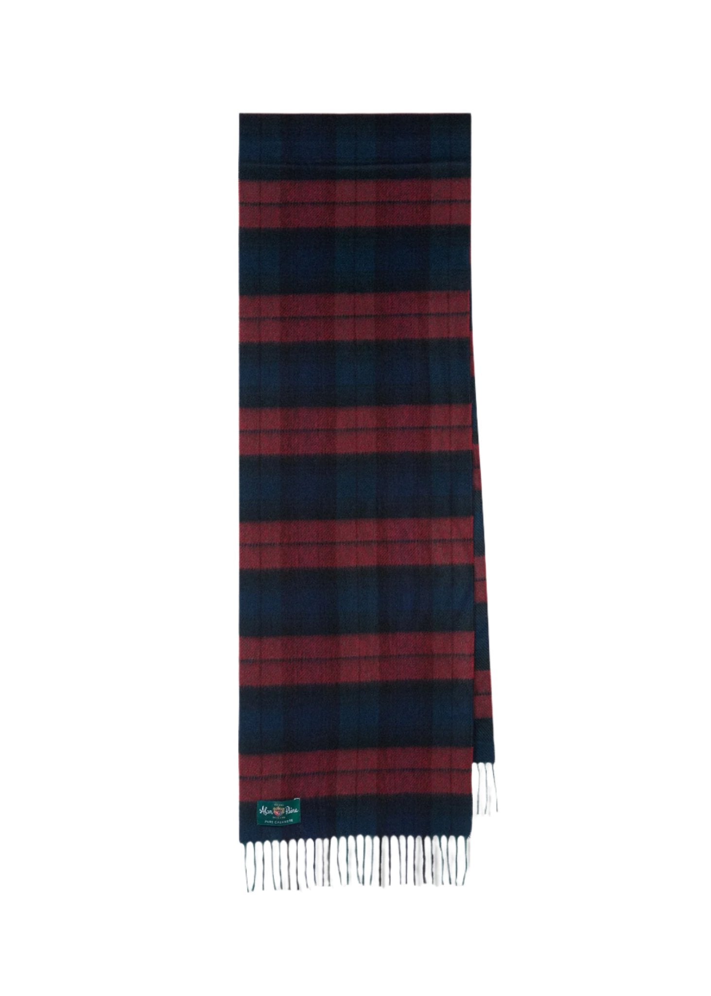 Halsduk - Cashmere Burghead Tartan Check
