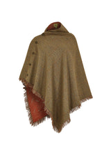 Hazelwood Tweed Poncho - Burren