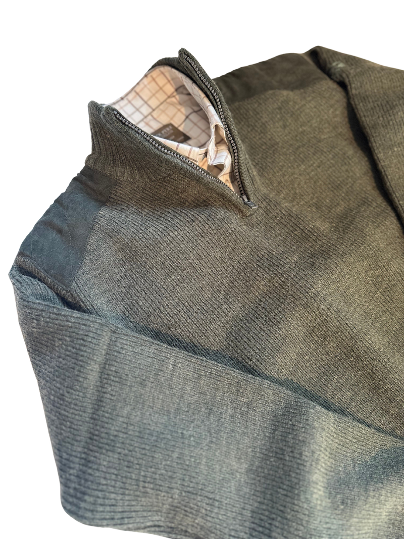 Hebrides Windstopper - Jakttröja i Half-Zip