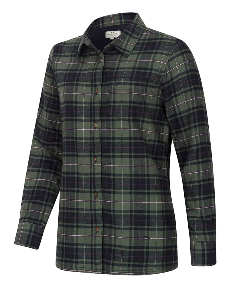 Fleecefodrad Flanellskjorta Dam - Hogg Tartan