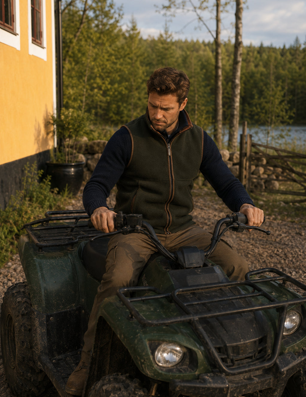 Jack Pyke Countryman Fleeceväst - Dark Olive