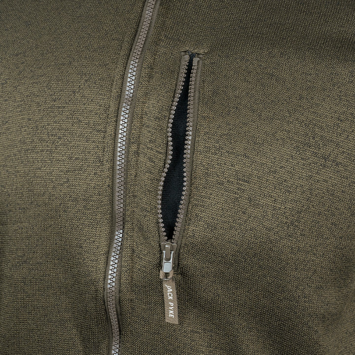 Jack Pyke Scandinavian Sherpa - Stickad Fleecejacka