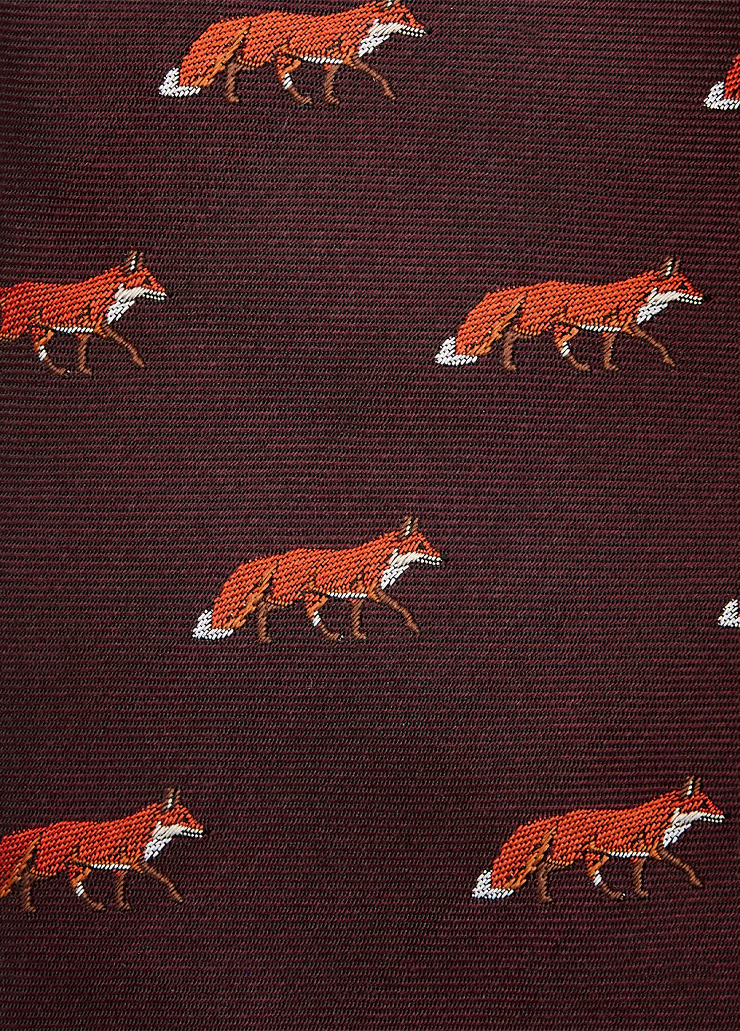 Jaktslips i Silke - Kavanagh Fox Merlot