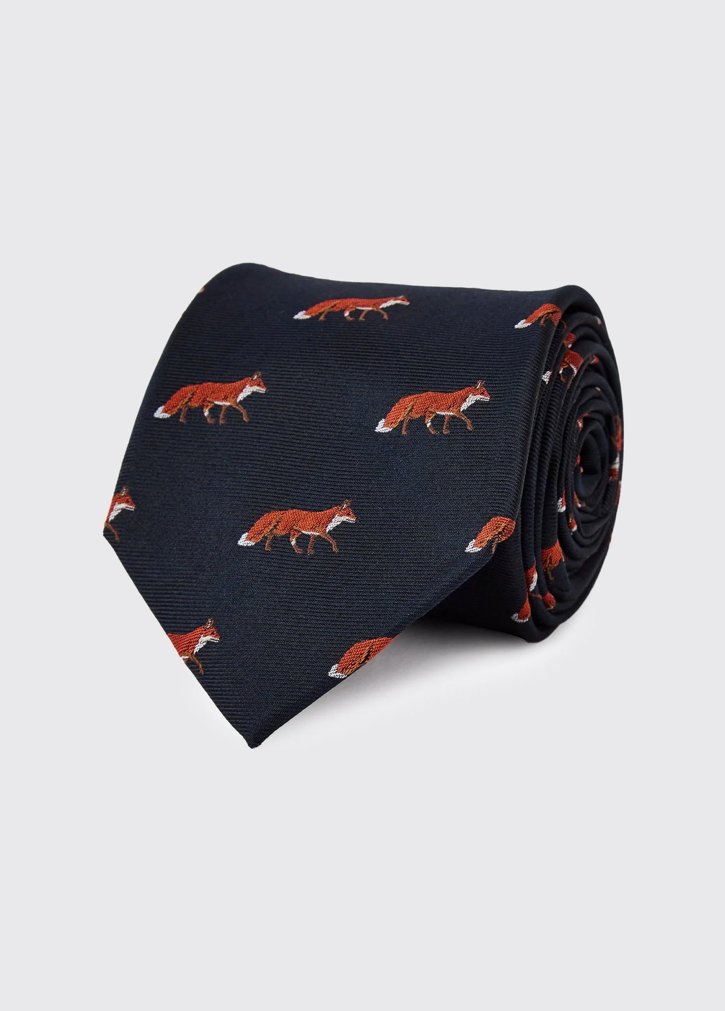 Jaktslips i Silke - Kavanagh Fox-Navy