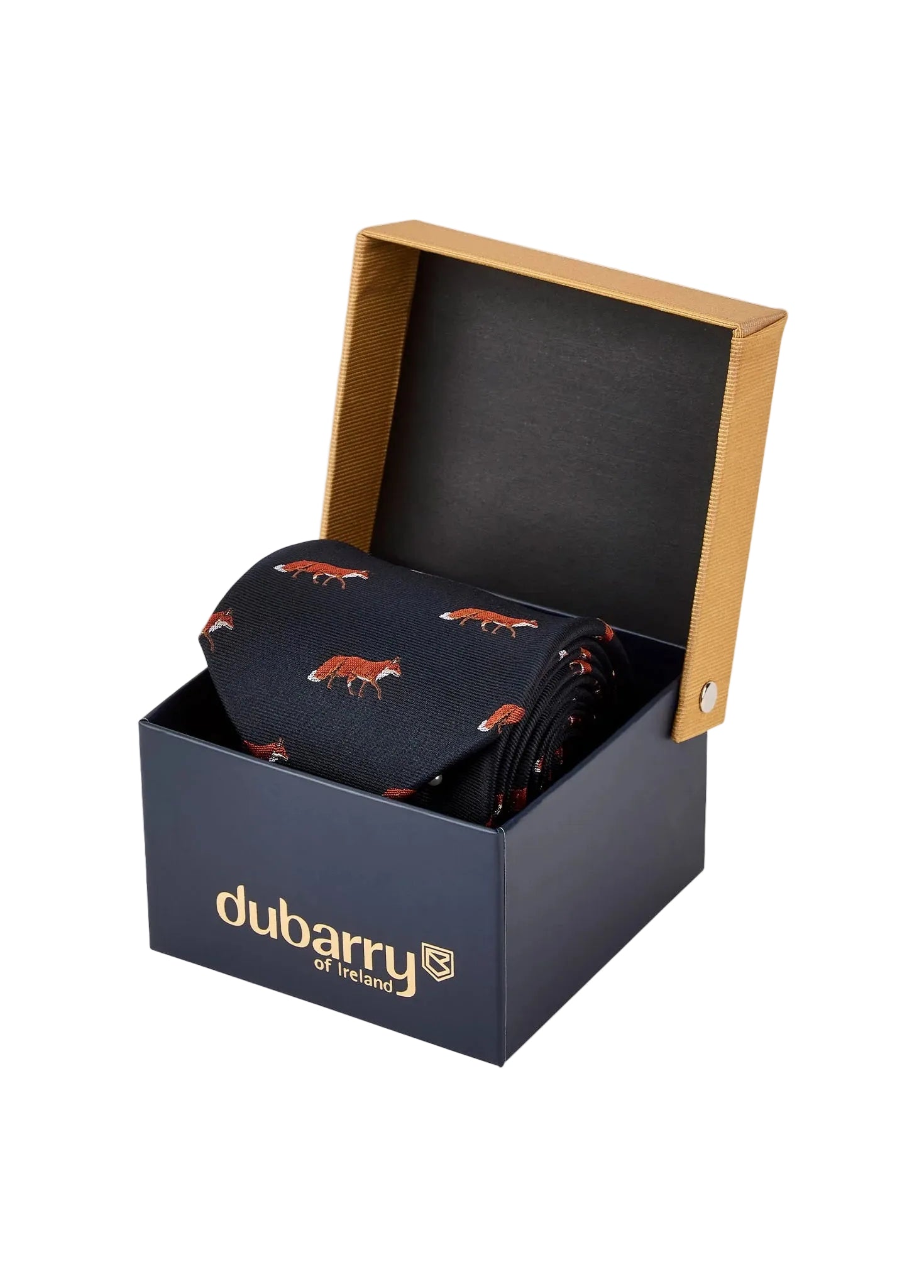Jaktslips i Silke - Kavanagh Fox-Navy