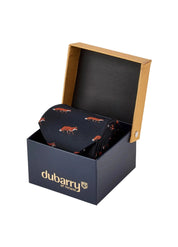Jaktslips i Silke - Kavanagh Fox-Navy