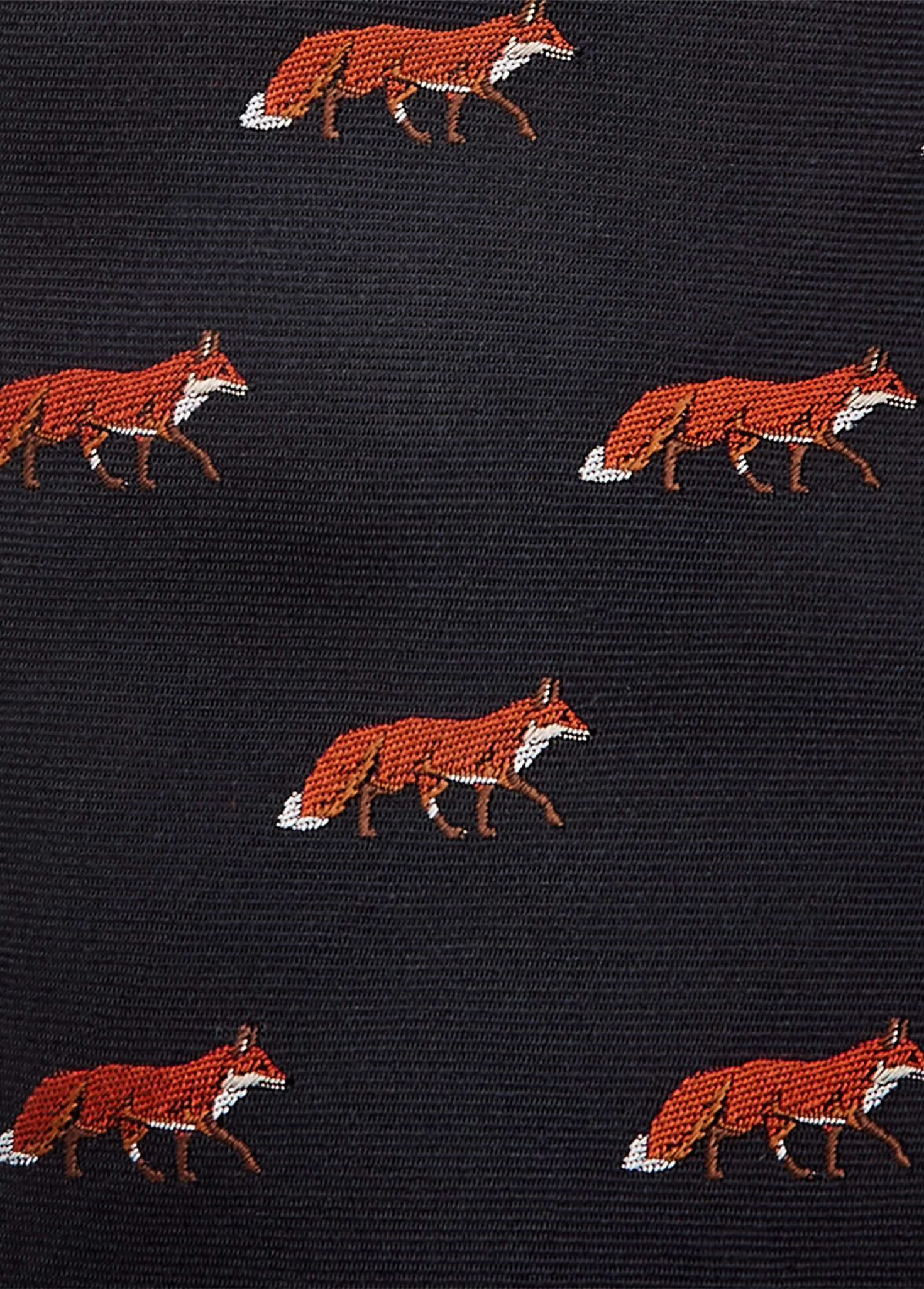 Jaktslips i Silke - Kavanagh Fox-Navy