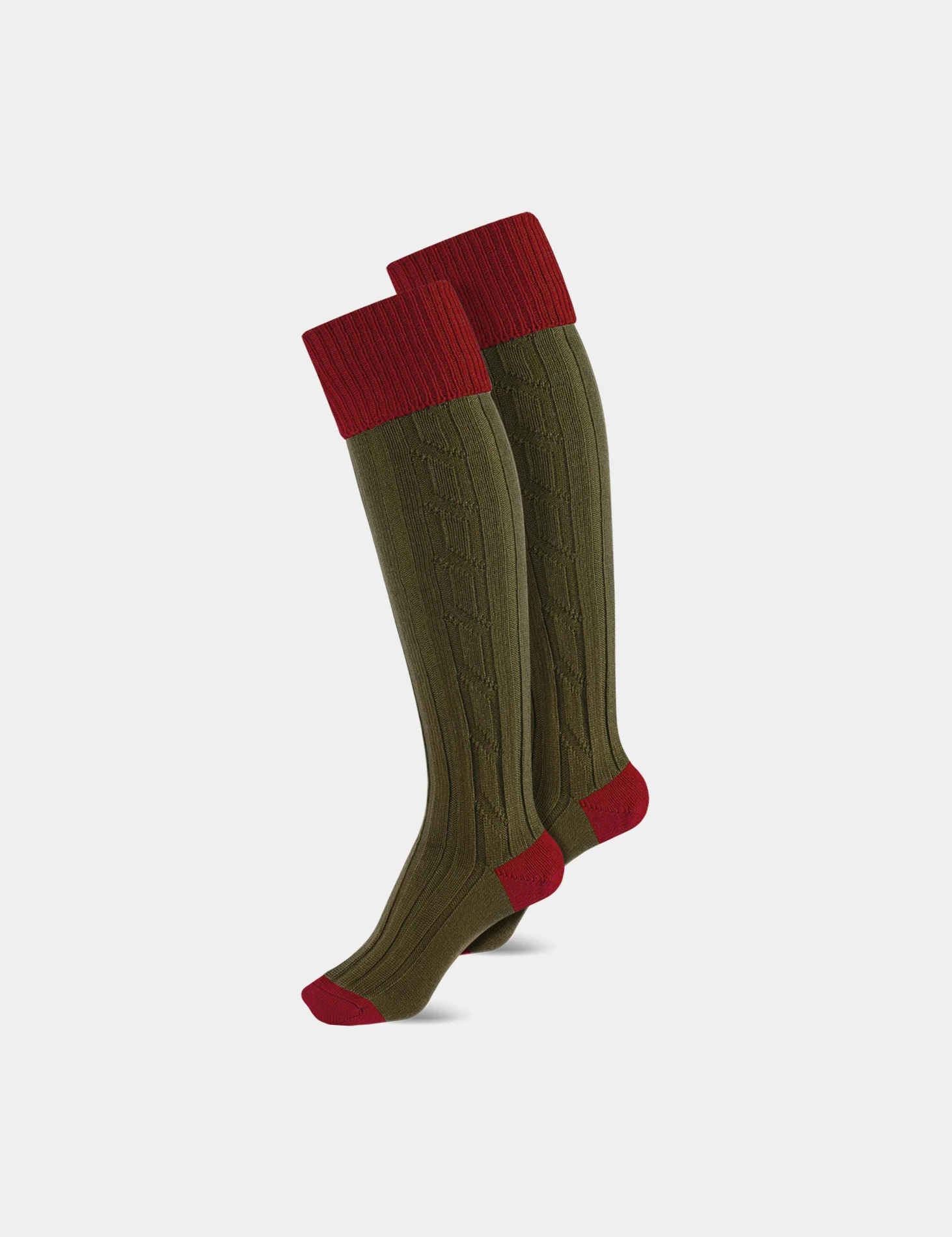 Jaktstrumpor-i-Ull-Red-Olive-Dam-jaktstil.se.png