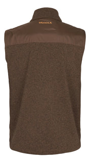 Kalix Fleeceväst - Willow Green/Shadow Brown