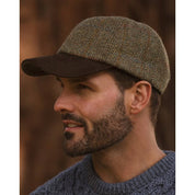 Keps Harris Tweed - Moss Green