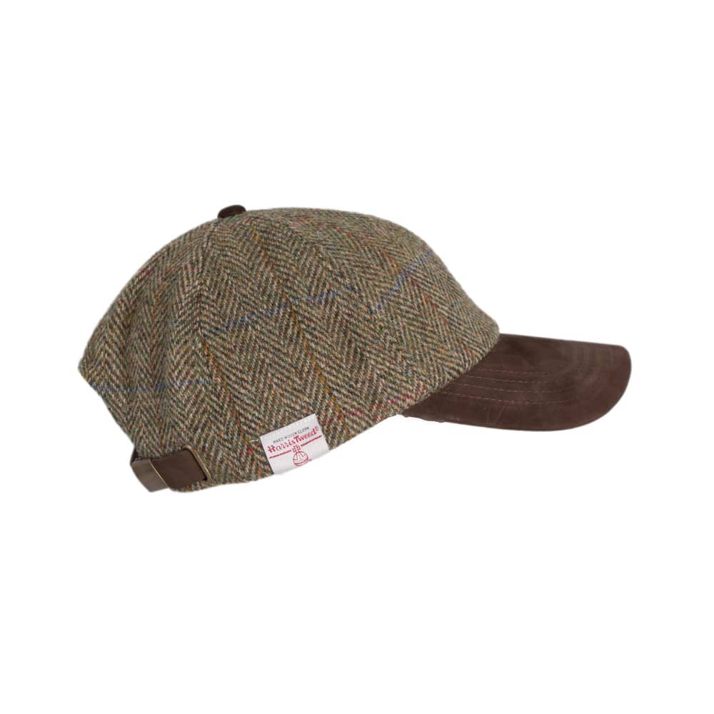 Keps Harris Tweed - Moss Green