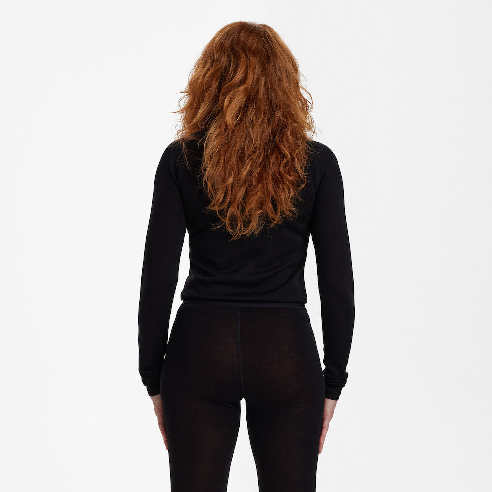 Lady Quinn - Merinoleggings Black Oak