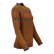 Lady Trondheim Jacquard - Lammullströja