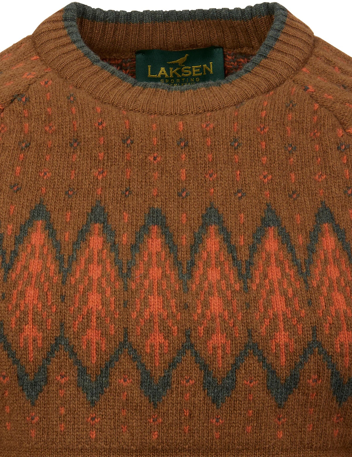 Lady Trondheim Jacquard - Lammullströja