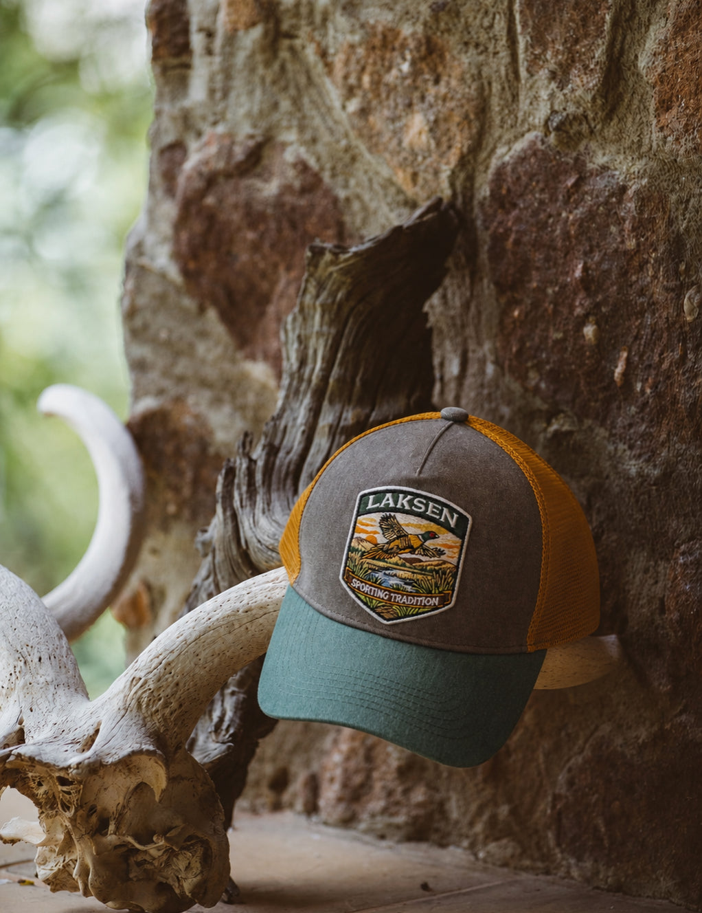 Laksen Badge Cap - Sporting Tradition Cap