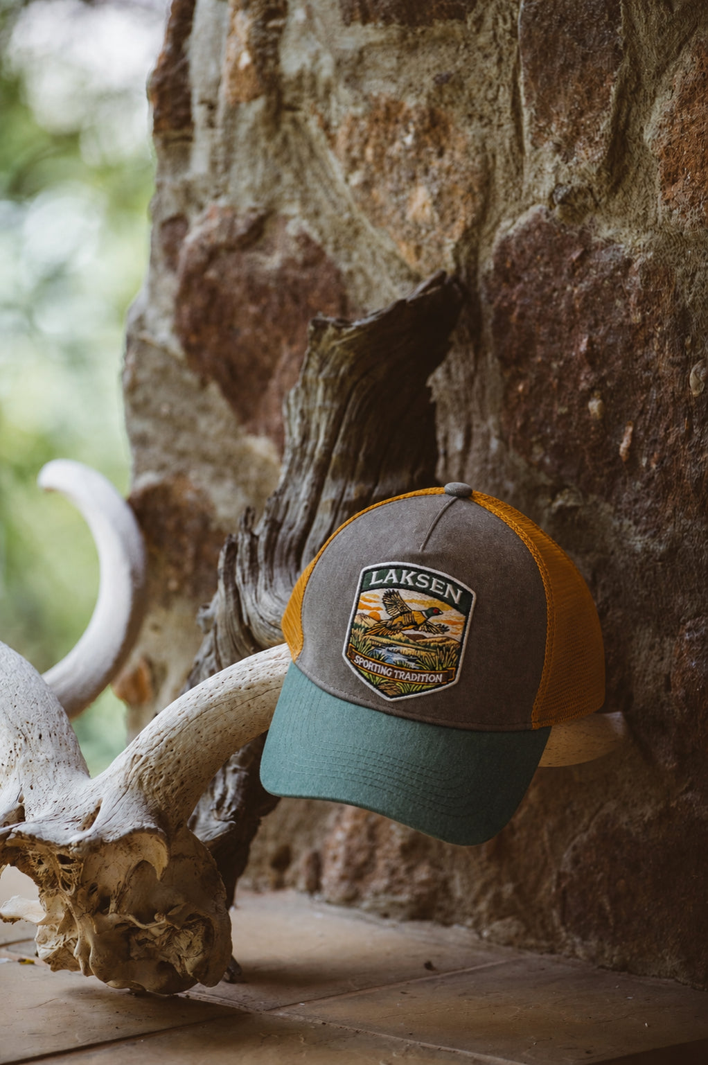 Laksen Badge Cap - Sporting Tradition Cap