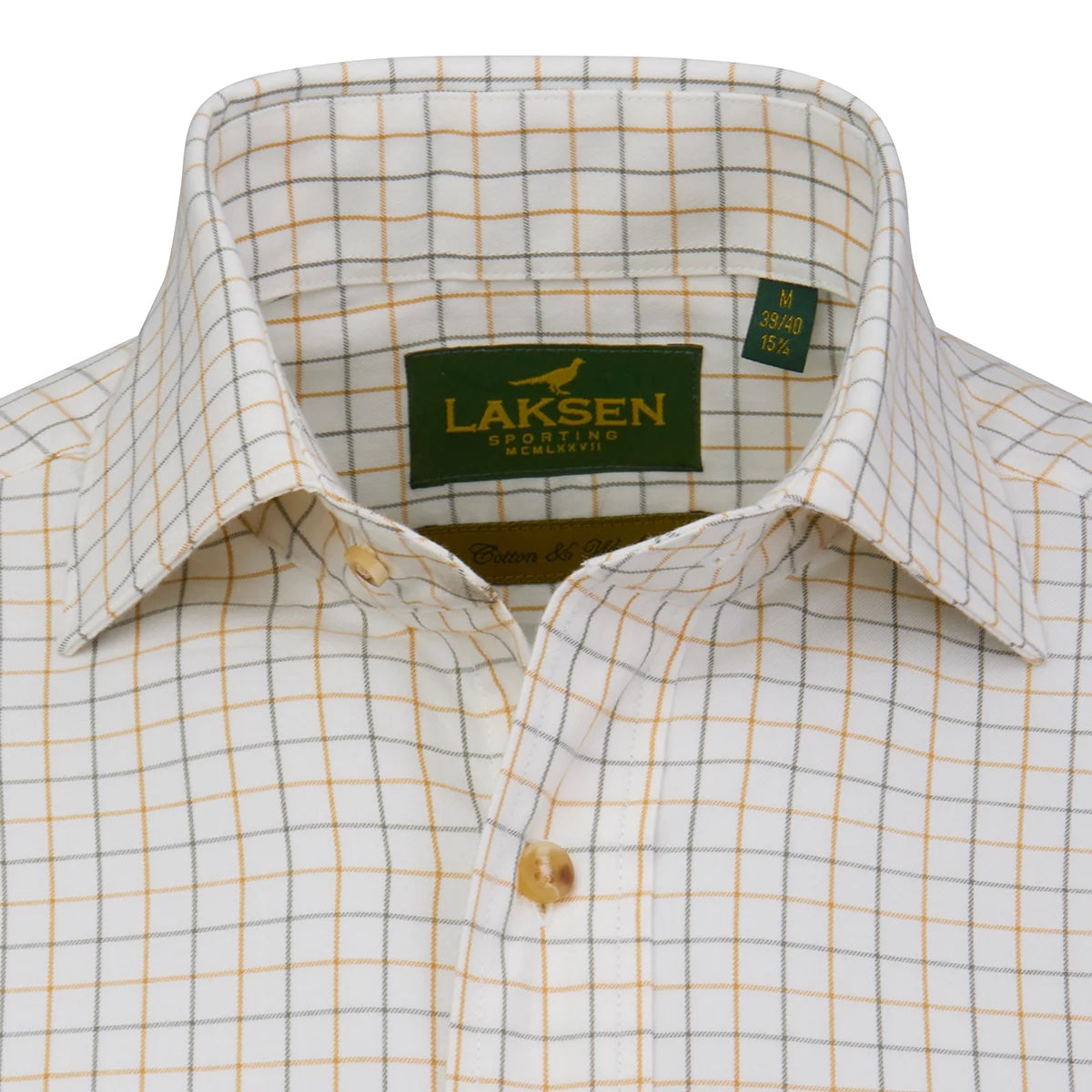 Laksen Jerrod Skjorta - Cotton Wool