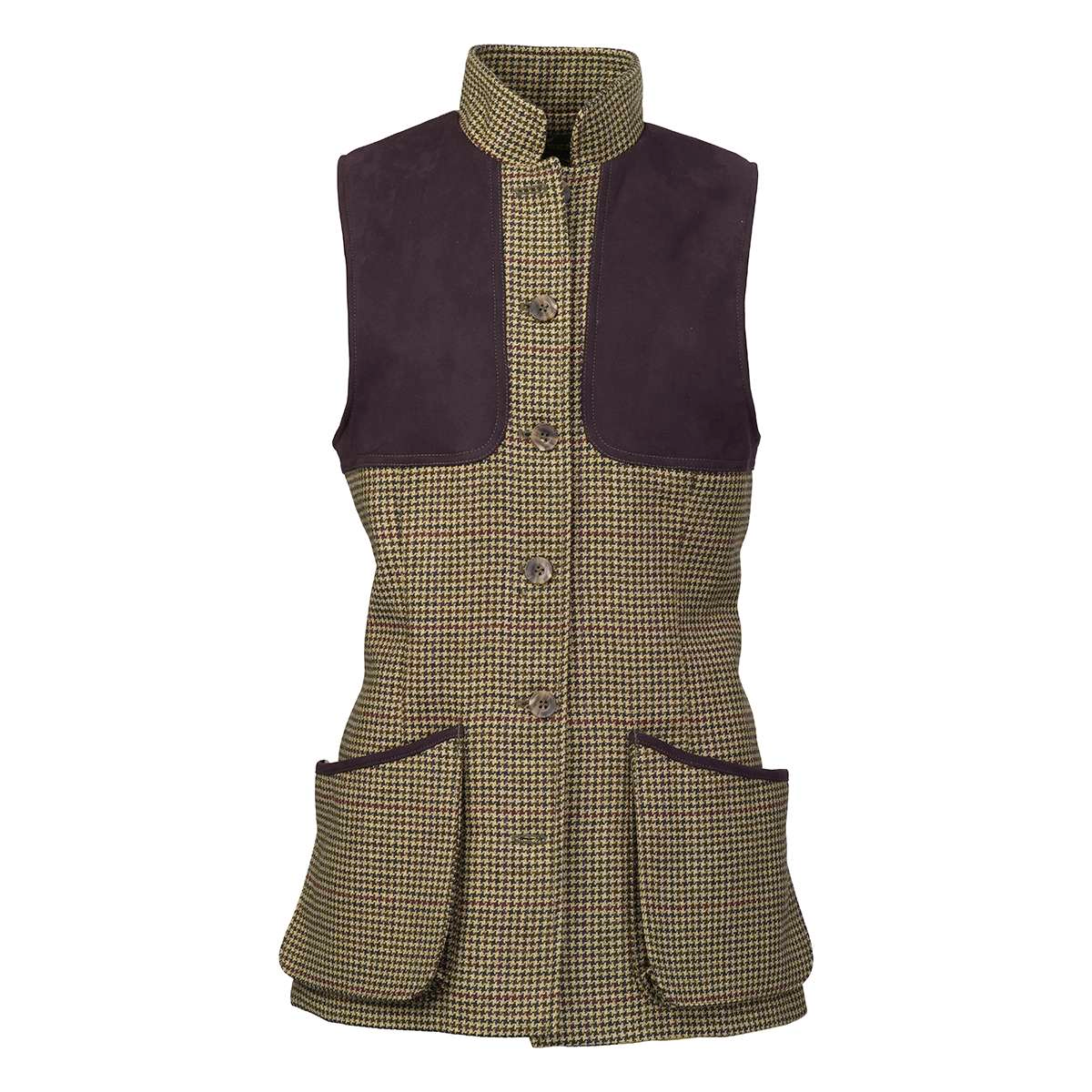 Laksen Lily Pernith Shooting Vest - Tweedväst Dam