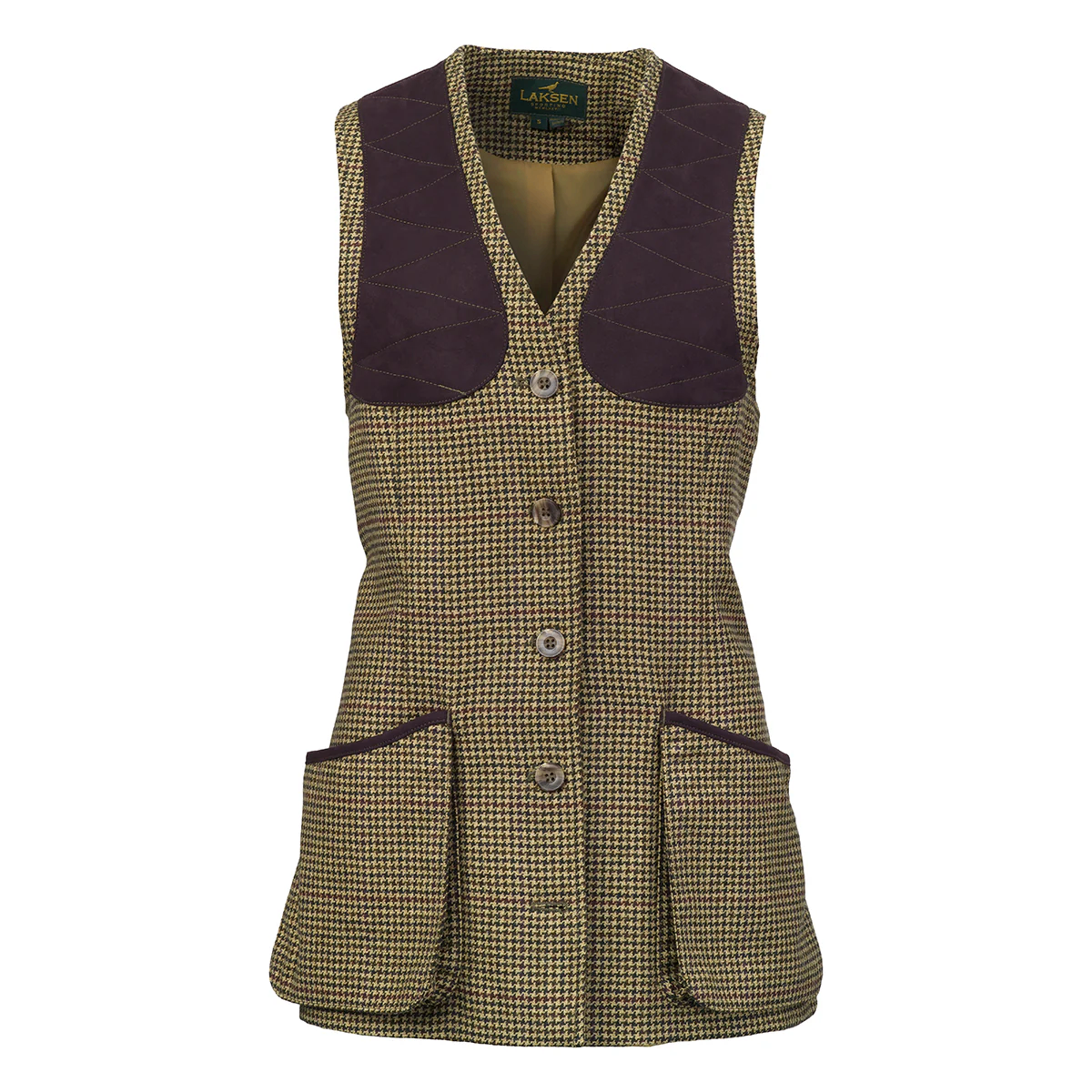 Laksen Lily Beauly Shooting Vest - Tweedväst Dam