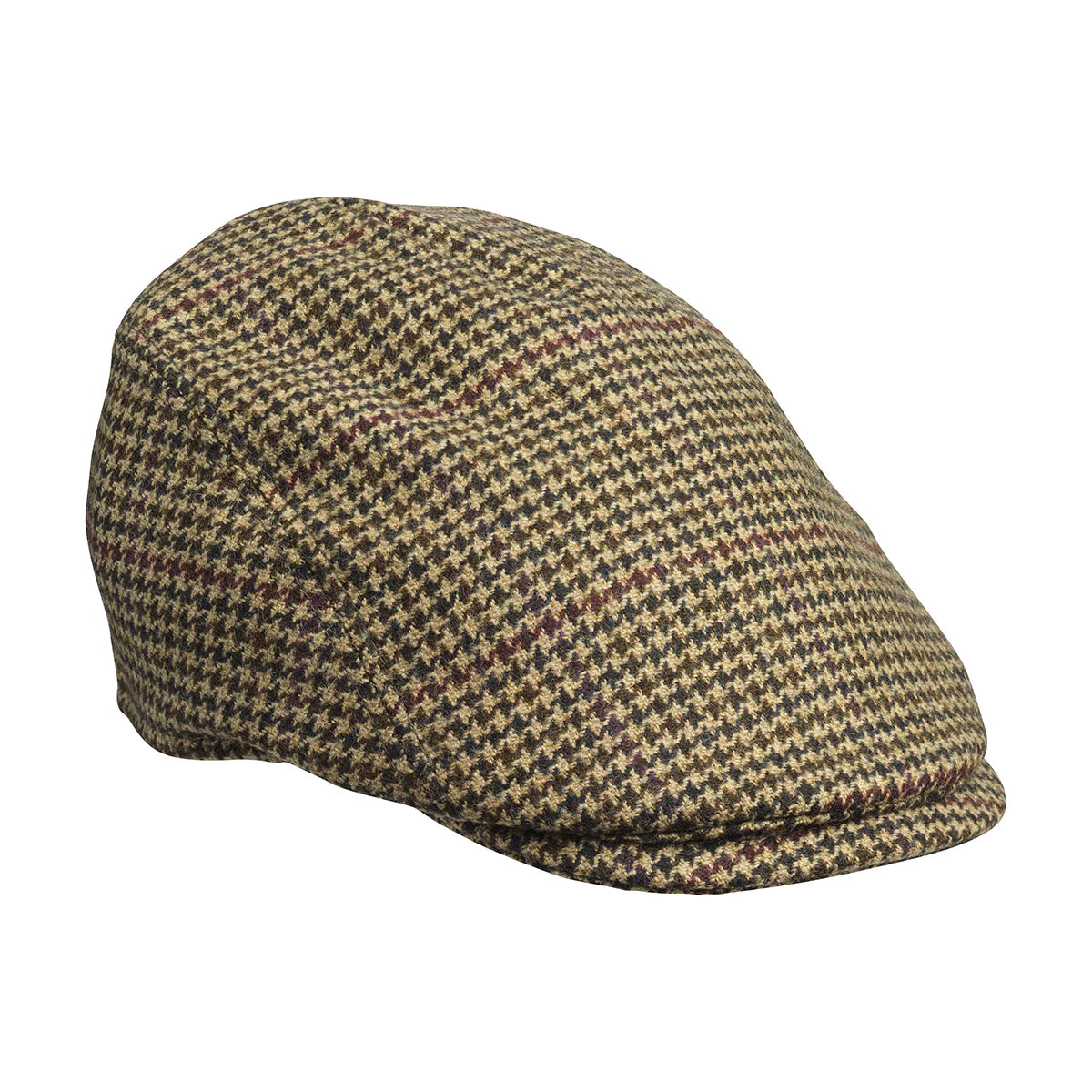Lily Tweed Drivers Flat Cap - Dam