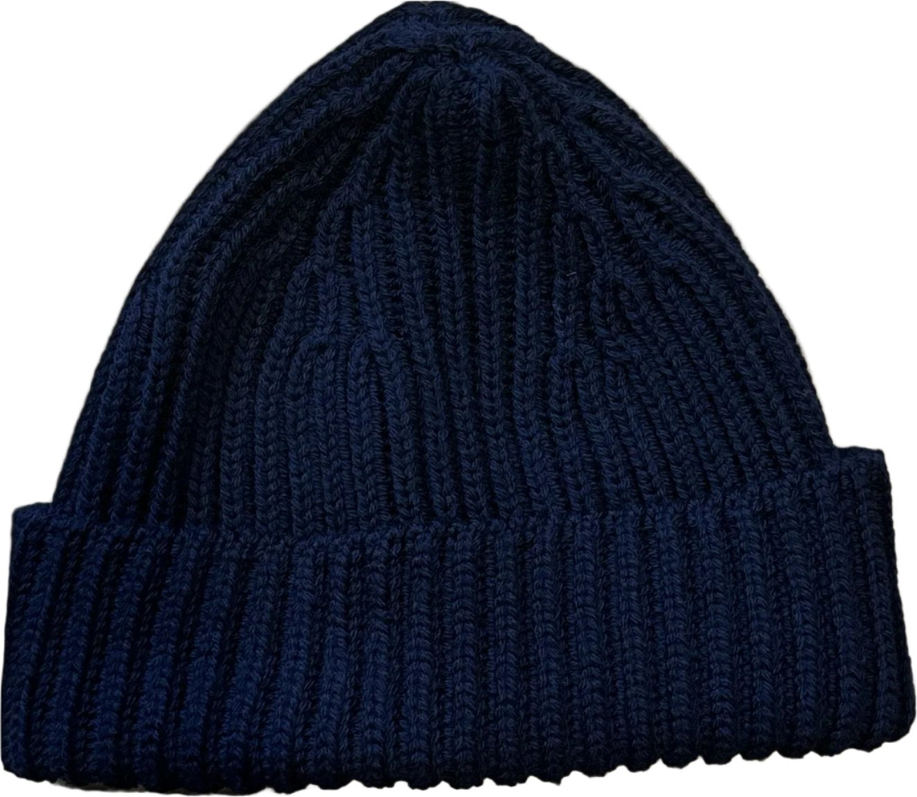 Mössa - Navy Merinoull