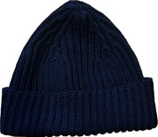 Mössa - Navy Merinoull