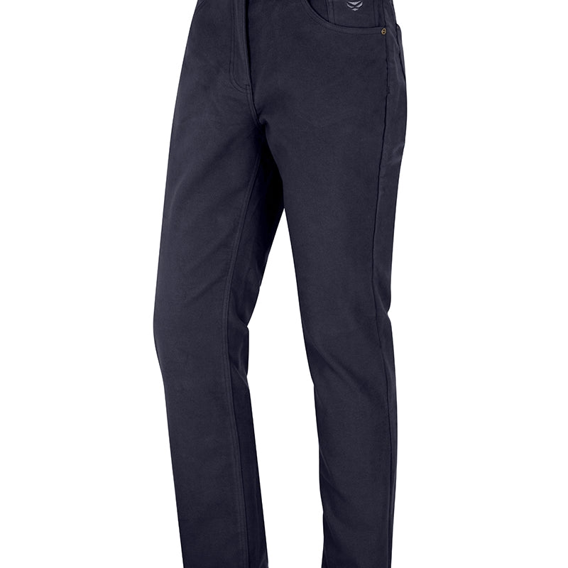 Mollskinnsbyxor Navy - Monarch