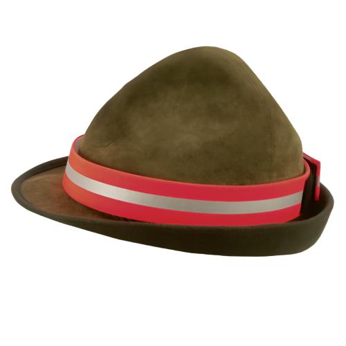 Orange Hattband - Justerbart