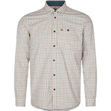Oxford Jaktskjorta - Grape Leaf/Terracotta Check